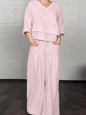 Casual Loose Irregular Cotton Linen Women's Top Set Spring Summer New