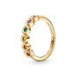 Gold Color Sun Heart Bow Size 6 7 8 9 Ring Rings for Trenday Women