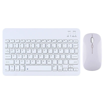 2026 New 10 inch For iPad Pro 11 Bluetooth Wireless Keyboard and Mouse English Hebrew For Android IOS Windows Phone Tablet