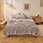 DecorBites™ Japanese Milk Velvet Blanket: Soft, Thick, and Cozy for All Seasons