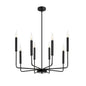 DecorBites™ Industrial Retro Chandelier Lighting for Kitchen Dining Room with 8 Heads