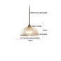 DecorBites™ Japanese Style LED Pendant Lamp Copper Glass Hanging Light Fixtures