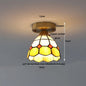 DecorBites™ Glass LED Ceiling Lamp Iron Base Nordic Modern Simple Design