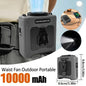 10000mah Portable Neck Fan Cooling Rechargeable Hands-Free Waist Clip