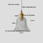 DecorBites™ Green Glass LED Hanging Pendant Lights