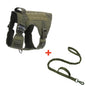 Tactical Military Vest Pet German Shepherd Golden Retriever Tactical Training Dog Harness and Leash Set For All Breeds Dogs