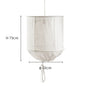 DecorBites™ Linen Cloth Pendant Light: Elegant Bohemian Fabric Chandelier for Home, Restaurant, Hotel