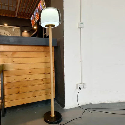 DecorBites™ Glass Floor Lamp: Modern Nordic Ins Sofa Decor Lighting for Living Room