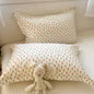 DecorBites™ Korean Floral Cotton Pillowcase 40x60cm, 48x74cm, 50x80cm, Home Cushion Cover