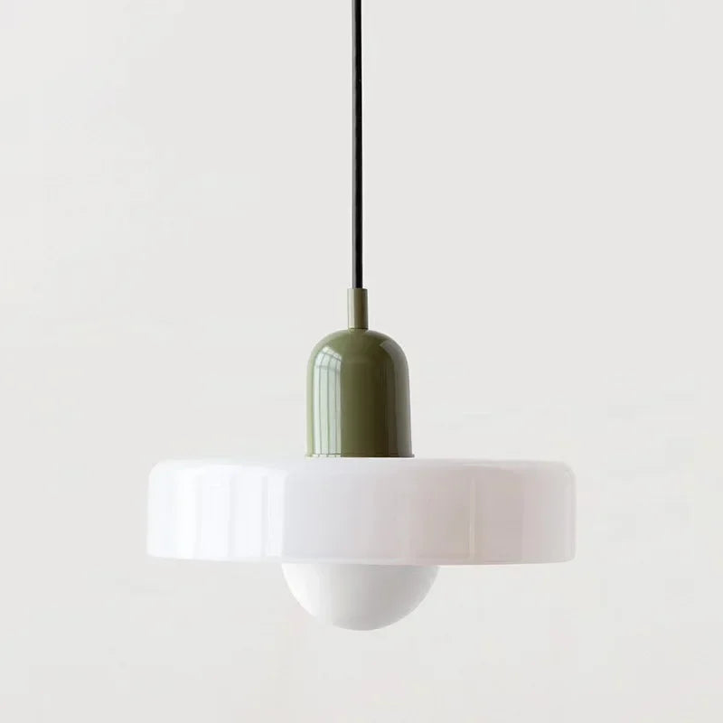 DecorBites™ Glass Led Macaron Ceiling Chandelier for Home Decor