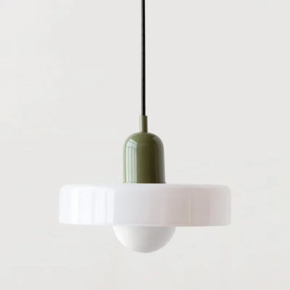 DecorBites™ Glass Led Macaron Ceiling Chandelier for Home Decor
