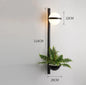 DecorBites™ LED Art Deco Wall Lights: Modern, Creative Plant Design for Home Living Room Bedroom
