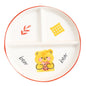 DecorBites™ Kids Cartoon Grid Plate - Fun & Functional Divider Dish for Breakfast & Snacks