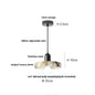 DecorBites™ LED Pendant Lamp Adjustable Wire Globe Hanging Light Fixtures