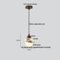 DecorBites™ LED Pendant Lamp Adjustable Wire Globe Hanging Light Fixtures