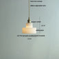 DecorBites™ Green Glass LED Pendant Lights, Adjustable Nordic Modern Hang Lamp for Bedroom, Kitchen, Hotel
