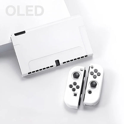NEW Protective Case Compatible With  Switch OLED Console And Joy-Cons, Switch Can Be Inserted In Dock With Shell