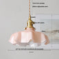 DecorBites™ Green Flower Glass Pendant Light - Modern Kitchen Bar Restaurant Hanging Lamp