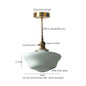 DecorBites™ Glass LED Pendant Lamp: Nordic Minimalism for Bedroom, Living Room, Kitchen & More