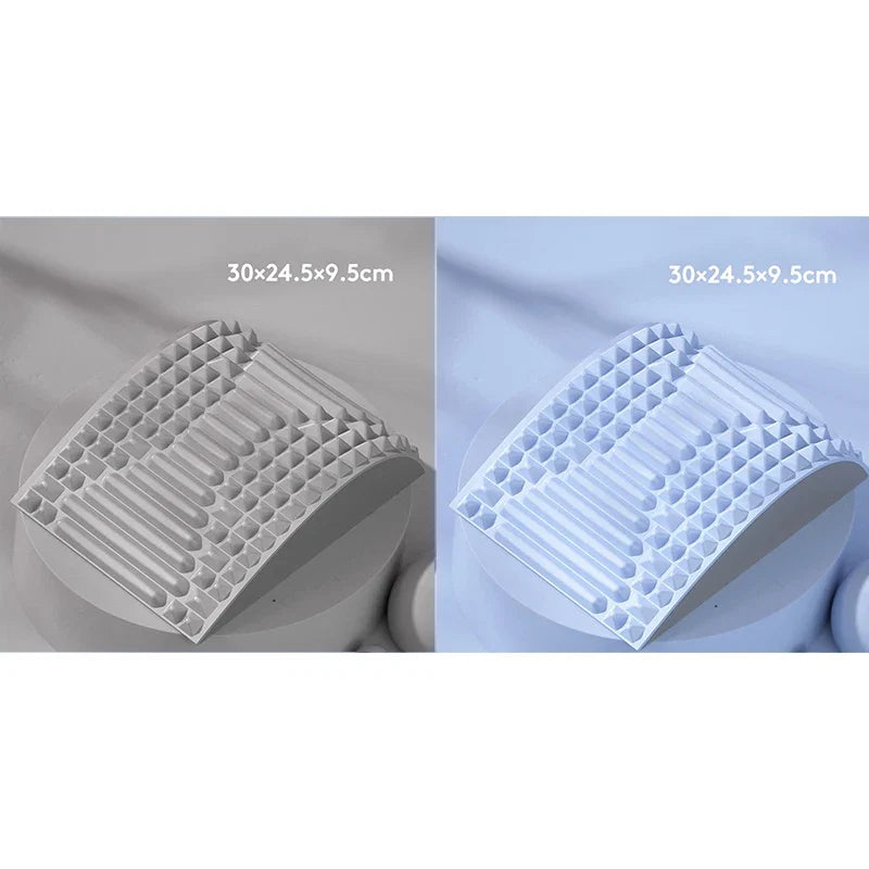 Back Stretcher Neck Pillow Relieve Massage Lumbar Support Massager for