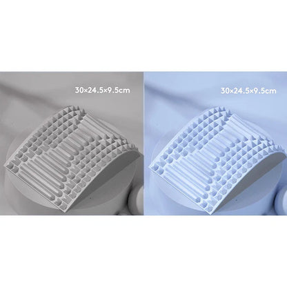 Back Stretcher Neck Pillow Relieve Massage Lumbar Support Massager for