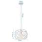 DecorBites™ Industrial Metal Ball Pendant Light for Bedroom Kitchen Island