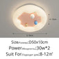 DecorBites™ Kids Room Chandelier Remote Dimable Ceiling Lights