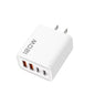 Total 120W USB Type C Charger 4 Port Fast Charging USB Phone Charger Adapter For iPhone Samsung Xiaomi Quick Charge Wall Charger