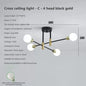 DecorBites™ LED Ceiling Chandelier: Modern Light Fixture for Living Room, Bedroom, Hall - Indoor Home Decor