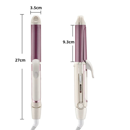 3 in 1 Hair Straightener Curling Iron Multifunction Corrugated Flat