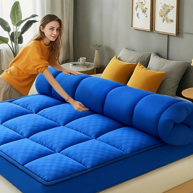 HGETVE Extra Thick Mattress covers  Topper 1000Gsm Cooling Noiseless Breathable Fitted 8-21 Deep Pocket Machine Washable