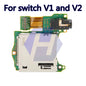 Universal for Switch V1 V2 Console Gamepad Game Host Card Slot Board Game Cartridge Reader Slot with Earphone Headset Port