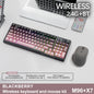 M96 Wireless Keyboard and Mouse Set, Bluetooth&2.4G, Smart Screen, 96 Keys, RGB, Silent Keyboard Mouse Combo