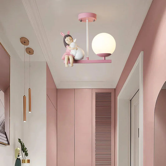 DecorBites™ Kids Room Cartoon Eye Protection LED Ceiling Light Fixture