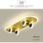 DecorBites™ Kids Skateboard LED Ceiling Light for Modern Children's Rooms