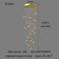 DecorBites™ Gourd Shaped Crystal Chandelier for Living Room & Restaurant
