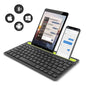 Wireless Bluetooth Keyboard Portable Ultra Thin  Desktop Laptop Keyboard Dual Channel
