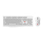 Lenovo Wireless Keyboard and Mouse Combo Full-Size 104 Key Quiet Office Set with Silent Click Compact USB Receiver for Pc Laptop