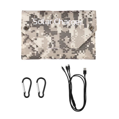 100W/80W/60W Foldable Solar Panel 5V USB Portable Folding Bag for Cell Phone Outdoor Waterproof Power Bank for Camping Hiking