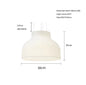 DecorBites™ LED Chandelier: Modern Pendant Light for Living Dining Kitchen Bedroom
