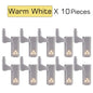 DecorBites™ LED Cabinet Lights 10 Pack Internal Sensor Light for Closet Bedroom Night Lamp