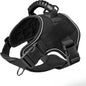 Explosion-Proof Tactical Dog Harness - Training and Outdoor Activity Vest for Doberman Pinschers and Small/Medium/Large Breeds