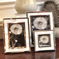 DecorBites™ Golden Shell Photo Frame for Family Portrait Nightstand Decoration
