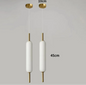 DecorBites™ Glass LED Pendant Chandelier for Bedroom Living Room Lighting