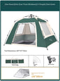 캠핑용품 땡처리 6-8 Person Camping Equipment Tent Waterproof Windproof Sun Shelter Instant Setup Family Tent for Outdoor