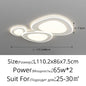 DecorBites™ LED Chandeliers for Bedroom Living Dining Study Room Kitchen Home Decor