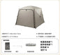 Portable all-round camping tent, silver-coated sunscreen + high-density mosquito-proof net, a must for camping and picnicking