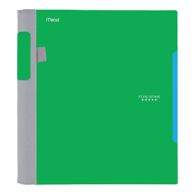 1 Subject College Ruled Advance Spiral Notebook with Pocket Dividers (Colors May Vary): Lined Paper, 8.5X11, 100 Multipack Essen