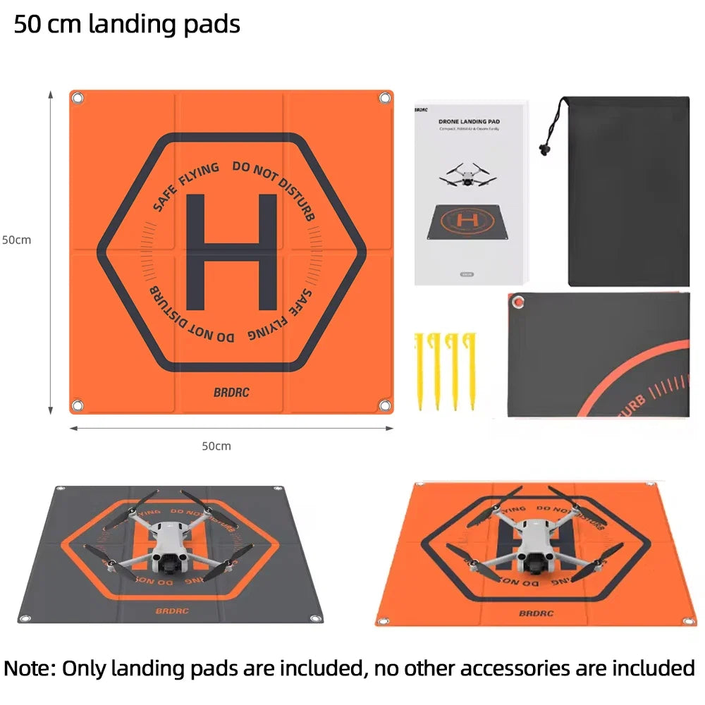 Brdrc Foldable Landing Pads for DJI Mavic 4 Pro/air 3s/neo 2/mini 5