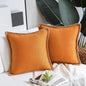 DecorBites™ Hemp Rope Edging Lotus Leaf Hug Pillowcase - Medium Cotton Linen Cushion Cover